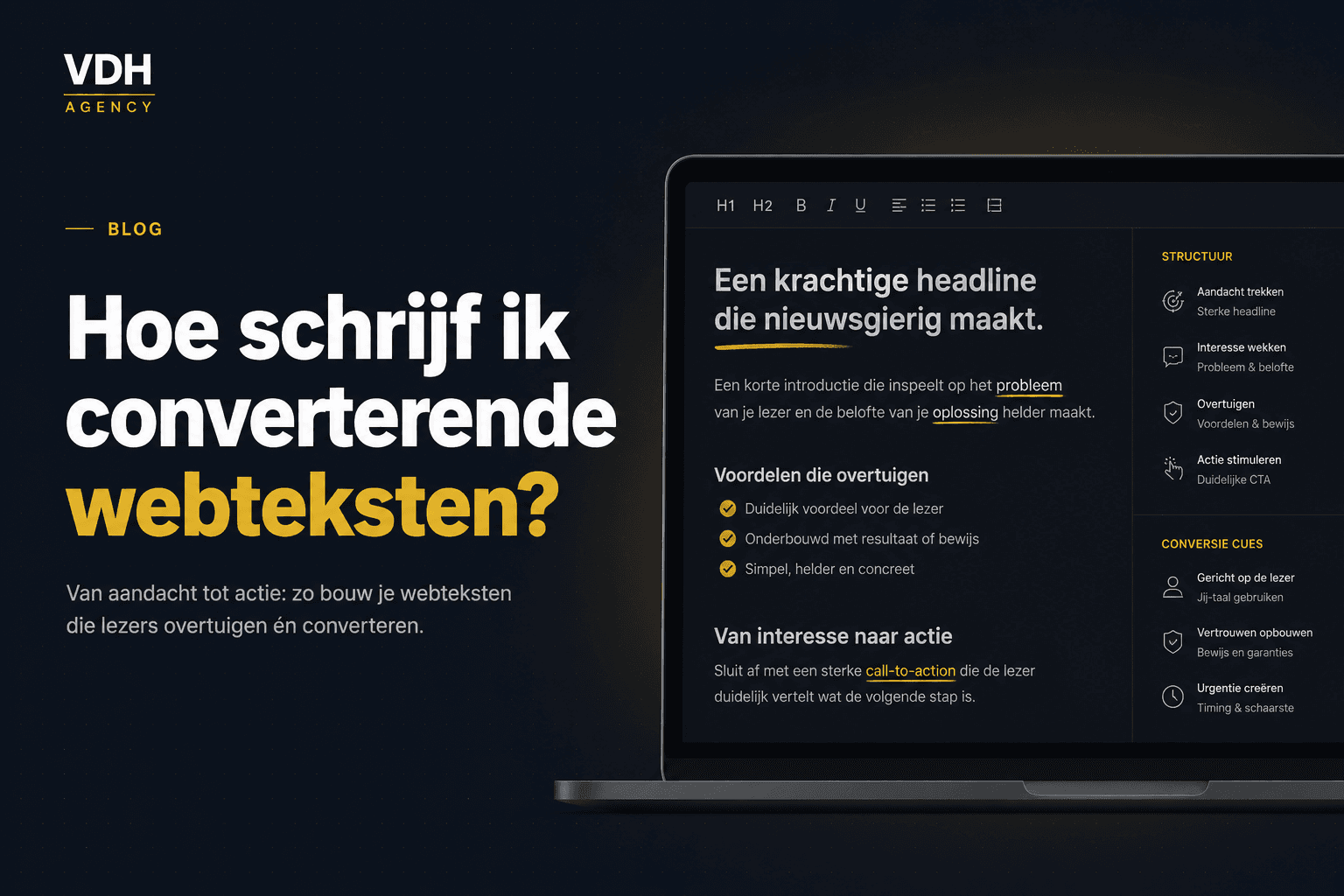 Hoe schrijf ik converterende webteksten: praktische inzichten voor tekst die overtuigt en converteert
