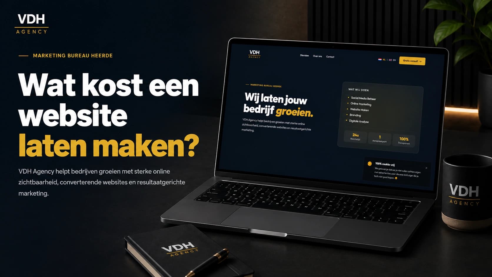 Wat kost een website laten maken? Zo bepalen wij de prijs