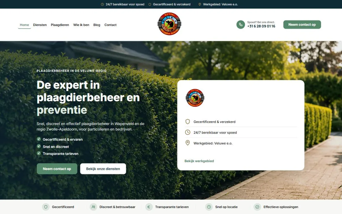 Van geen website naar een site die vertrouwen wekt