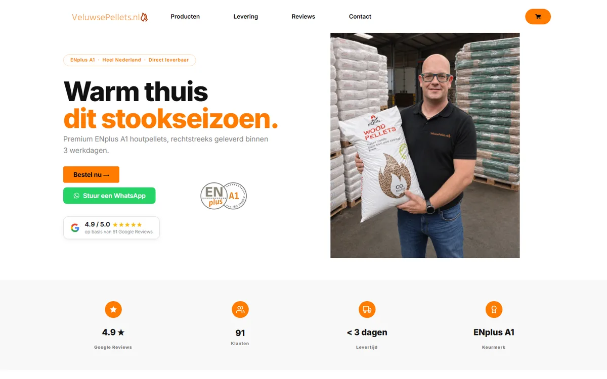 From standard webshop to a site that sells
